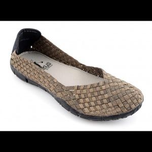 Brand new in box Corky’s Sidewalk Flat weaved shoe